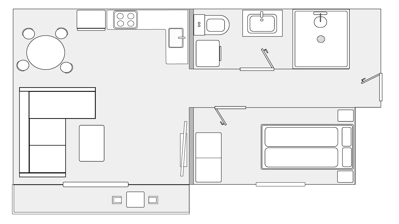 Apartment perspective