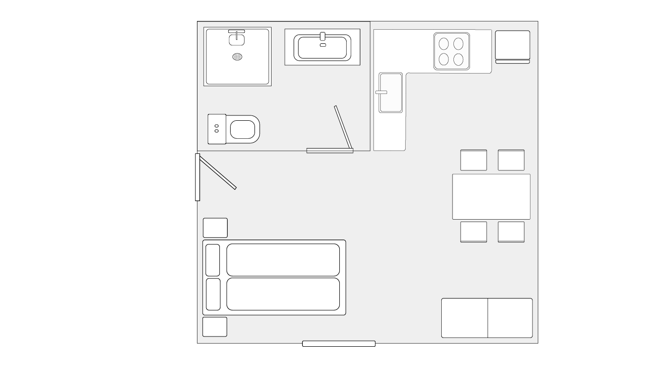 Apartment perspective